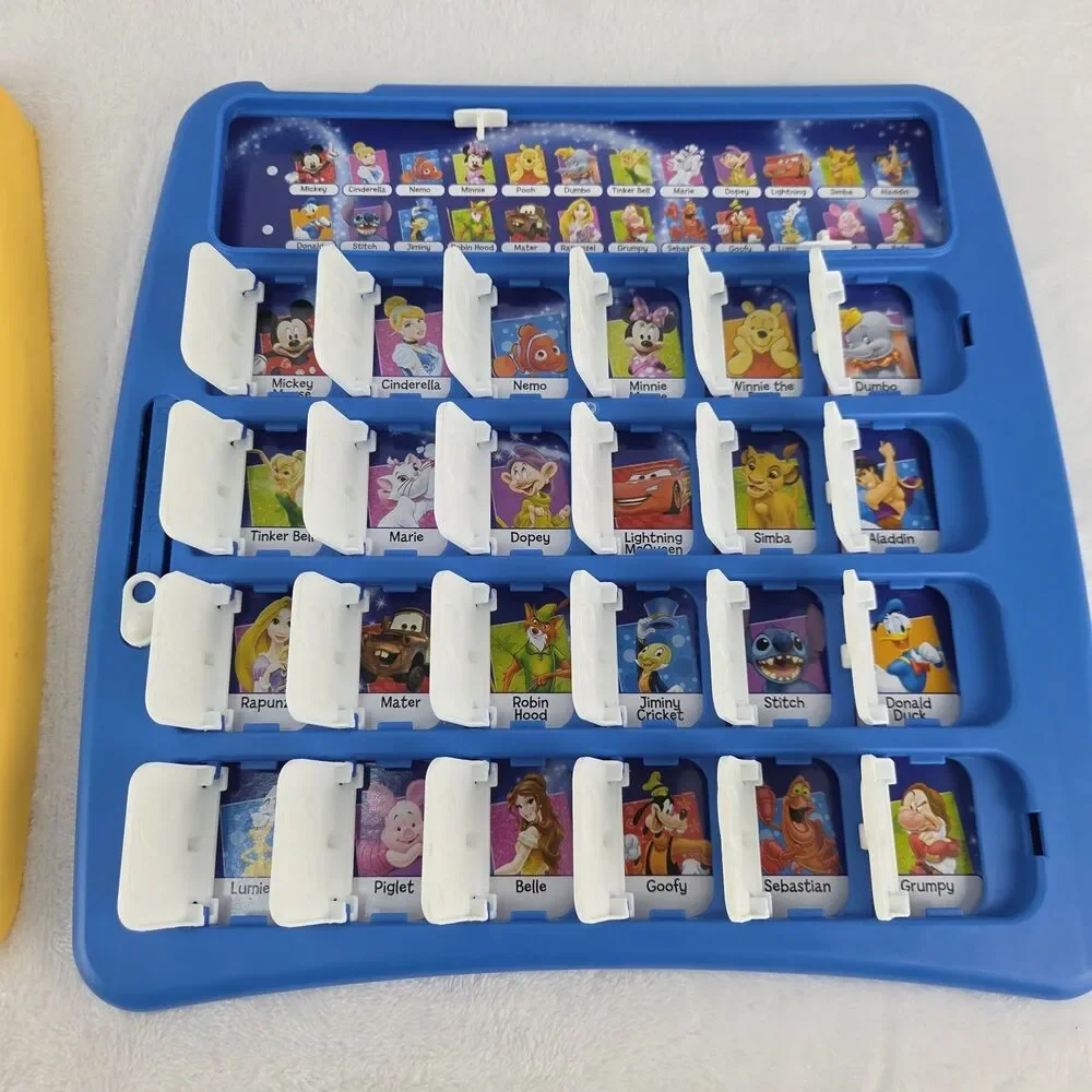 Disney Guess Who Game Hasbro Toy Story Cars Mickey Minnie Princess 2014 Complete